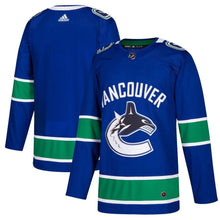 Load image into Gallery viewer, Vancouver Canucks Adidas Home  Blank Jersey - Blue NHL Jersey