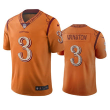 Load image into Gallery viewer, Tampa Bay Buccaneers Jameis Winston Orange City Edition Jersey NFL Jersey