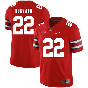 Ohio State Les Horvath 22 Red 2 Football Jersey