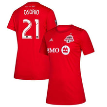 Load image into Gallery viewer, Women&#39;s Toronto Fc Jonathan Osorio Red 2019 Primary Player Jersey