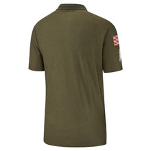 Load image into Gallery viewer, Tennessee Titans Nike Salute To Service Sideline Polo - Olive - NFL TShirt