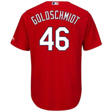 Load image into Gallery viewer, Paul Goldschmidt St. Louis Cardinals Majestic Alternate Official Cool Base Player Jersey – Scarlet
