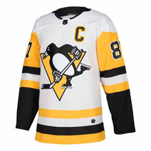 Load image into Gallery viewer, Sidney Crosby Pittsburgh Penguins Player Jersey - White NHL Jersey