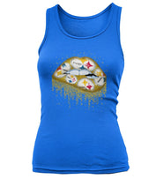 Load image into Gallery viewer, Pittsburgh-Steelers Twinkle Lips Tshirt - Unisex Tank Top