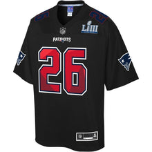 Load image into Gallery viewer, Super Bowl Merchandise Sony Michel New England Patriots Nfl Pro Line By Super Bowl Liii Champions Fashion Player Jersey Black