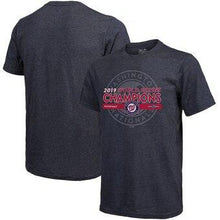 Load image into Gallery viewer, Washington Nationals Majestic Threads 2019 World Series Champions Masterful T-Shirt - Navy MLB T-shirt