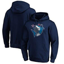 Load image into Gallery viewer, Washington Nationals Majestic 2019 World Series Champions Trophy Shark Pullover Hoodie - Navy MLB Pullover Hoodie