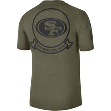 Load image into Gallery viewer, San Francisco 49Ers Nike 2019 Salute To Service Sideline Seal Legend Performance T-Shirt - Olive - NFL TShirt