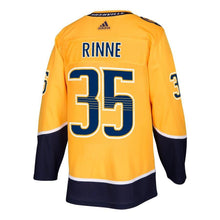 Load image into Gallery viewer, Pekka Rinne Nashville Predators Player Jersey - Gold NHL Jersey