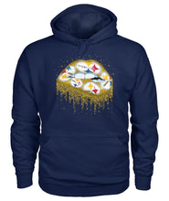 Load image into Gallery viewer, Pittsburgh-Steelers Twinkle Lips Tshirt - Hoodie