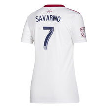 Load image into Gallery viewer, Women&#39;s Real Salt Lake Jefferson Savarino White 2019 Secondary Player Jersey