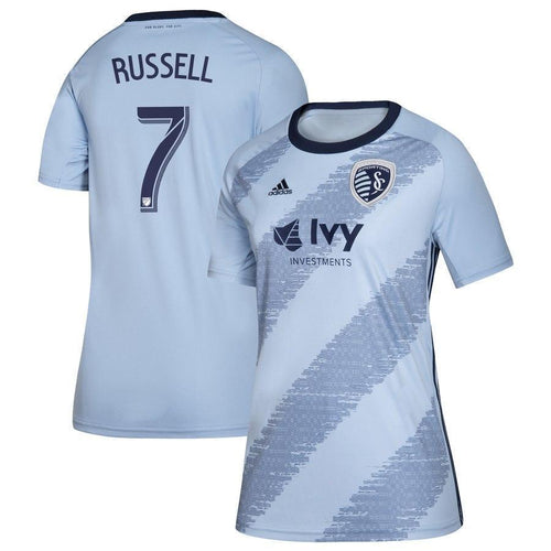 Women's Sporting Kansas City Johnny Russell Blue 2019 Primary Player Jersey