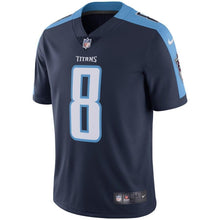 Load image into Gallery viewer, Tennessee Titans Marcus Mariota Tennessee Titans Vapor Untouchable Limited Player Jersey Navy