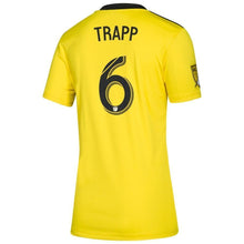 Load image into Gallery viewer, Women's Columbus Crew Sc Wil Trapp Yellow 2019 Primary Player Jersey