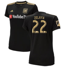 Load image into Gallery viewer, Women's Lafc Rodolfo Zelaya Black 2018 Primary Player Jersey