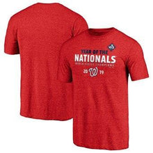Load image into Gallery viewer, Washington Nationals Majestic 2019 World Series Champions Complete Game T-Shirt - Heather Red MLB T-shirt
