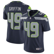 Load image into Gallery viewer, Seattle Seahawks Shaquem Griffin Seattle Seahawks Vapor Untouchable Limited Jersey Navy