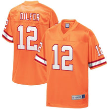 Load image into Gallery viewer, Tampa Bay Buccaneers Trent Dilfer Tampa Bay Buccaneers Nfl Pro Line Retired Player Jersey Orange