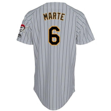 Load image into Gallery viewer, Starling Marte Pittsburgh Pirates 1997 Throwback Turn Back The Clock Flex Base Jersey - Gray