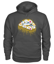 Load image into Gallery viewer, Pittsburgh-Steelers Twinkle Lips Tshirt - Hoodie
