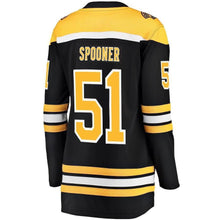 Load image into Gallery viewer, Ryan Spooner Boston Bruins 2019 Stanley Cup Final Bound Women's Breakaway Player Jersey - Black