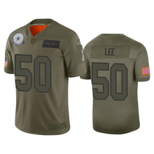 Load image into Gallery viewer, Sean Lee Cowboys 2019 Salute To Service Camo Limited Men Jersey NFL Jersey