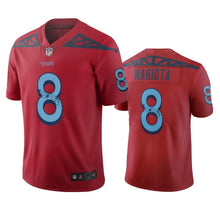 Load image into Gallery viewer, Tennessee Titans Marcus Mariota Red City Edition Jersey NFL Jersey