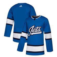 Load image into Gallery viewer, Winnipeg Jets Adidas Alternate  Jersey - Blue NHL Jersey