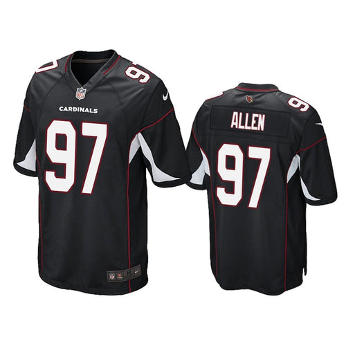 Zach Allen Cardinals Game Black Men's Jersey - NFL Jersey