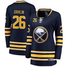 Load image into Gallery viewer, Rasmus Dahlin Buffalo Sabres Women's Breakaway Player Jersey - Navy NHL Women Jersey