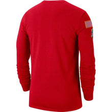 Load image into Gallery viewer, Tampa Bay Buccaneers Nike 2019 Salute To Service Sideline Performance Long Sleeve Shirt - Red - NFL Long Sleeve