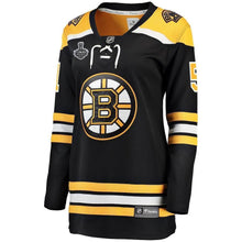 Load image into Gallery viewer, Ryan Spooner Boston Bruins 2019 Stanley Cup Final Bound Women's Breakaway Player Jersey - Black