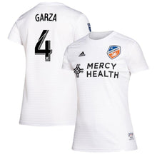 Load image into Gallery viewer, Women's Fc Cincinnati Greg Garza White 2019 Secondary Player Jersey