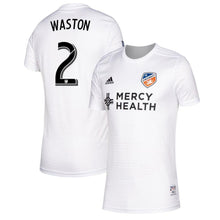 Load image into Gallery viewer, Women's Fc Cincinnati Kendall Waston White 2019 Secondary Player Jersey