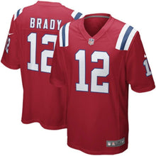 Load image into Gallery viewer, Tom Brady New England Patriots Alternate Game Jersey - Red