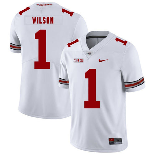 Ohio State Dontre Wilson 1 White Football Jersey