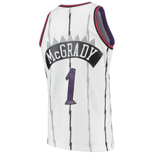 Load image into Gallery viewer, Tracy Mcgrady Toronto Raptors Mitchell &amp; Ness 1998-99 Hardwood Classics Swingman Jersey – White