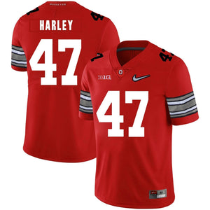 Ohio State Chic Harley 47 Red Football Jersey