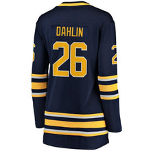 Load image into Gallery viewer, Rasmus Dahlin Buffalo Sabres Women's Breakaway Player Jersey - Navy NHL Women Jersey