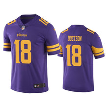 Load image into Gallery viewer, Vikings Josh Doctson Color Rush Limited Purple Men's Jersey NFL Jersey