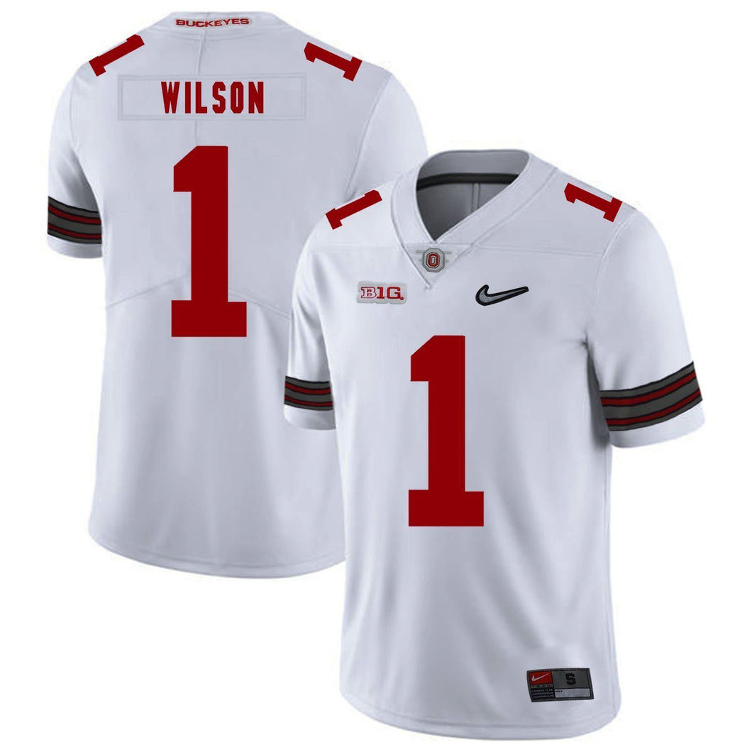 Ohio State Dontre Wilson 1 White Football Jersey