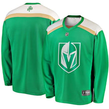 Load image into Gallery viewer, Vegas Golden Knights 2019 St. Patrick's Day Jersey – Green