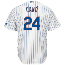 Load image into Gallery viewer, Robinson Cano New York Mets Majestic Home Cool Base Player Jersey – White