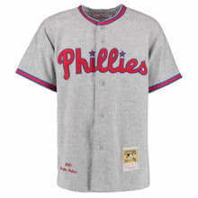 Load image into Gallery viewer, Robin Roberts 1948 Philadelphia Phillies Mitchell &amp; Ness Throwback Jersey - Gray