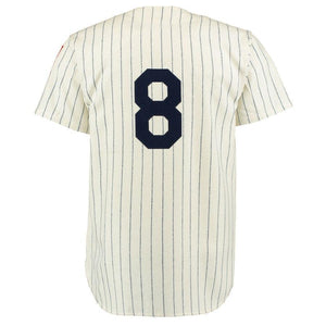 Yogi Berra New York Yankees Mitchell & Ness Throwback 1951 Jersey - Cream/Navy