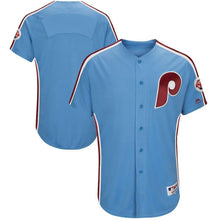 Load image into Gallery viewer, Philadelphia Phillies 1982 Turn Back The Clock Throwback Team Jersey – Light Blue
