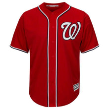 Load image into Gallery viewer, Washington Nationals Washington Nationals Majestic Official Cool Base Jersey Red