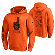 Load image into Gallery viewer, Walter Payton 34 Bears No.1 Fan Pullover Hoodie NFL Men's Hoodie