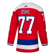 Load image into Gallery viewer, Tj Oshie Washington Capitals Adidas Alternate  Player Jersey - Red NHL Jersey