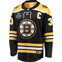 Load image into Gallery viewer, Zdeno Chara Boston Bruins 2019 Stanley Cup Final Bound Breakaway Player Jersey - Black